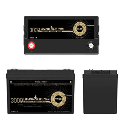 Bateria de lítio recarregável de 12 volts 12 V 170 Ah Lifepo4 Ciclo profundo 4S1P