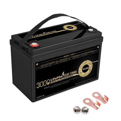 Bateria de lítio recarregável de 12 volts 12 V 170 Ah Lifepo4 Ciclo profundo 4S1P
