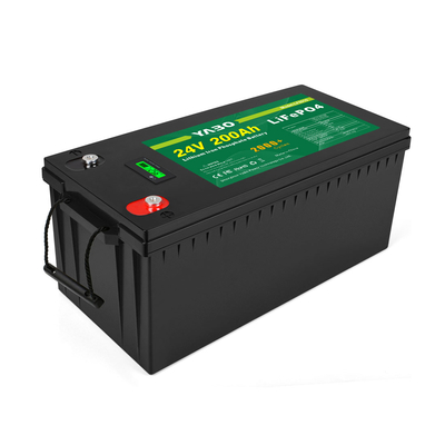 Bateria 25,6 V Lifepo4 24 V 200 Ah íon de lítio para armazenamento de energia do sistema de ciclo profundo