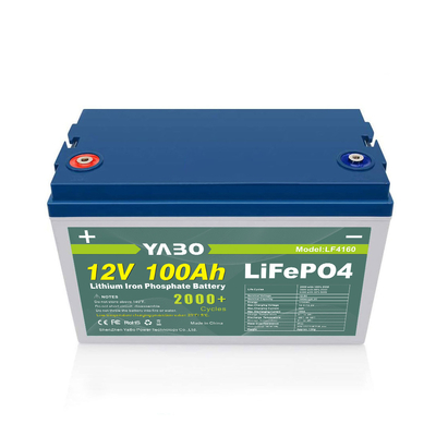 Sistema de bateria solar 12v Lifepo4 recarregável 100Ah 4S1P
