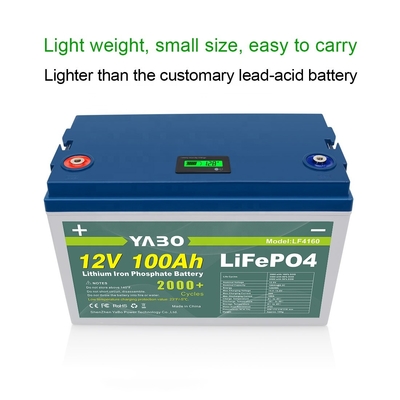 12v 100ah Lítio Ferro Lifepo4 Bateria BMS Energia Controle Solar 12V