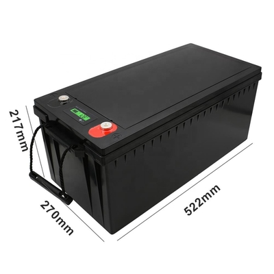 24V 36V 48V 12V Lifepo4 bateria 12v 200ah iate armazenamento solar UPS