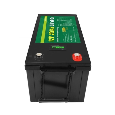 Lifepo4 12v 200ah bateria de fosfato de ferro de lítio para UPS Solar