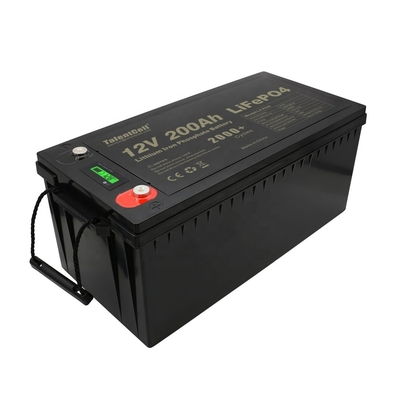 Lifepo4 12v 200ah bateria de fosfato de ferro de lítio para UPS Solar