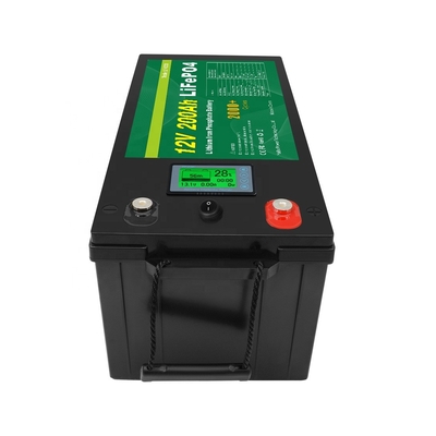 Preços de fábrica 12V/24V/36V 200Ah Lifepo4 Bateria Sistema de armazenamento solar Bateria de íons de lítio para painel solar em casa