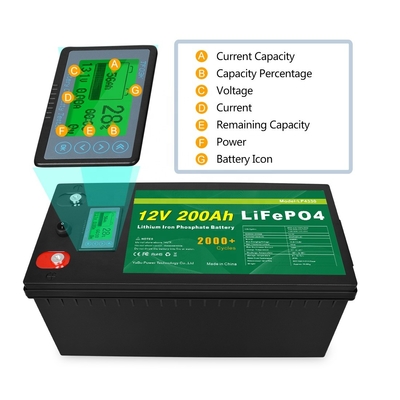 Preços de fábrica 12V/24V/36V 200Ah Lifepo4 Bateria Sistema de armazenamento solar Bateria de íons de lítio para painel solar em casa