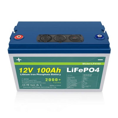 24V 36V 48V 72V 12v 100ah Lifepo4 bateria BMS ferro de lítio ácido-chumbo embutido
