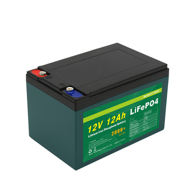 Bateria 12v 10a Lifepo4 para bicicleta elétrica recarregável de ciclo profundo