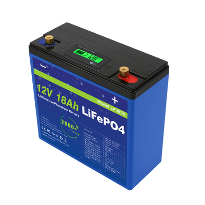 Bateria recarregável 10ah 15ah 18ah 22ah Lifepo4 Bateria recarregável 12v Lifepo4 Ebike