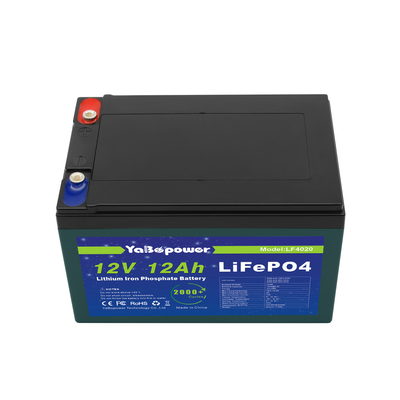 Bateria recarregável de íon de lítio Lifepo4 12,8V 12v 12ah Bateria Lifepo4 4S2p