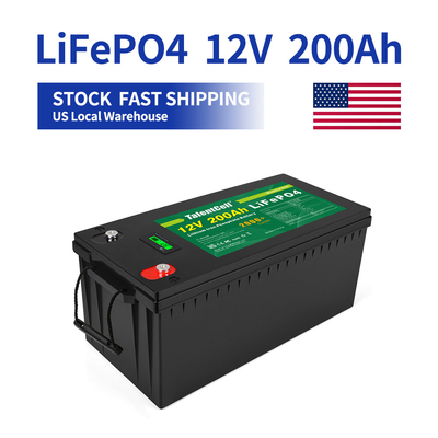 Lifepo4 Bms 36v 12v 200ah baterias de lítio de fosfato de ferro