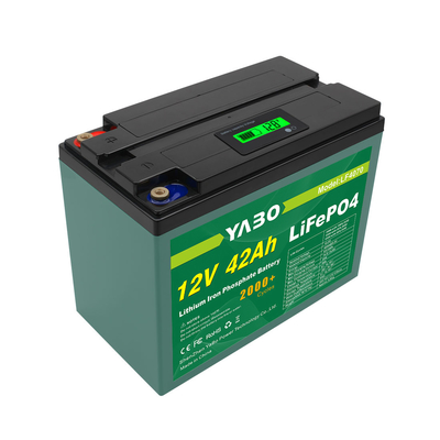 Células de bateria recarregável 12V 40Ah Lifepo4 para sistema de gerenciamento solar