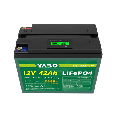 Células de bateria recarregável 12V 40Ah Lifepo4 para sistema de gerenciamento solar
