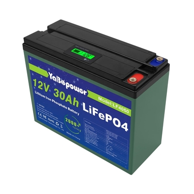 Bateria recarregável 24V 24v 30ah Lifepo4 bateria de ciclo profundo 15A 32700 célula