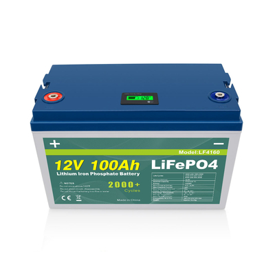Produtos de venda imperdíveis personalizados de fábrica baratos Bateria Lifepo4 de íon de lítio 100ah 12v