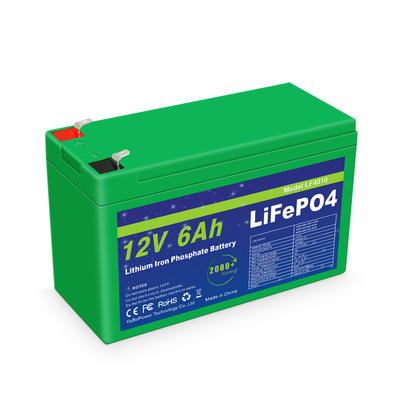 Lifepo4 personalizado de fábrica ciclo profundo de alta segurança 32700 célula de lítio íon 12v 6ah Lifepo4