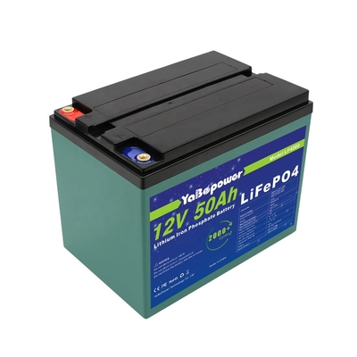 Bateria recarregável 12v 50ah Lifepo4 2.000 ciclos profundos