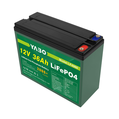 32700 12v 36ah ciclo profundo bateria lifepo4 recarregável