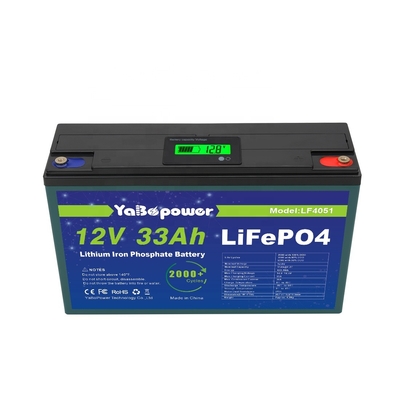 Bateria de fosfato de ferro de lítio 33Ah 12V Lifepo4 32700