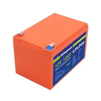 12,8v 12v 12ah Lifepo4 bateria recarregável corrente de descarga 6A