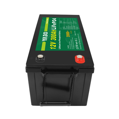Vida útil mais longa 12v 300Ah descarga atual bateria Lifepo4 com capacidade proeminente