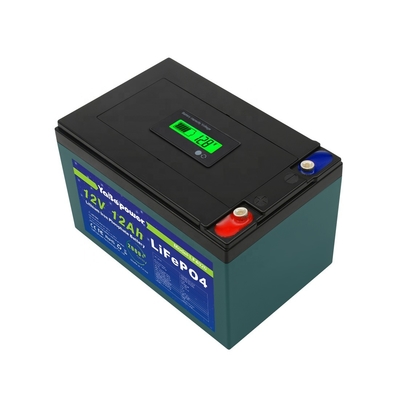 Venda imperdível bateria personalizada de fábrica 12v 12ah descarga corrente 6a lifepo4 com capacidade proeminente