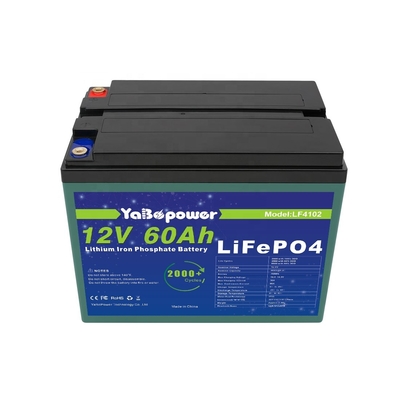 Bateria Solar de 12 Volts Lifepo4 12V 60Ah Ciclo de Vida Longa