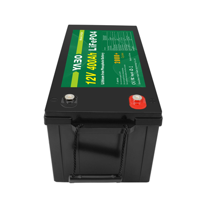 Bateria de íon de lítio 12v 400ah Lifepo4 para sistema solar doméstico