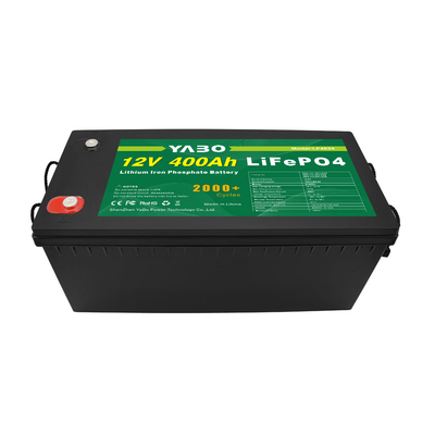 Bateria de íon de lítio 12v 400ah Lifepo4 para sistema solar doméstico