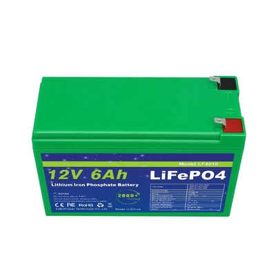 Bateria Smart BMS 12v 6ah Lifepo4 Ciclo Profundo 2000 Ciclos