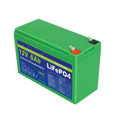 Bateria Smart BMS 12v 6ah Lifepo4 Ciclo Profundo 2000 Ciclos