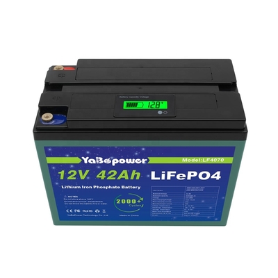 Fosfato de Lítio Ferro Recarregável Lifepo4 12v 45Ah para Veículo Elétrico