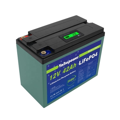 Fosfato de Lítio Ferro Recarregável Lifepo4 12v 45Ah para Veículo Elétrico