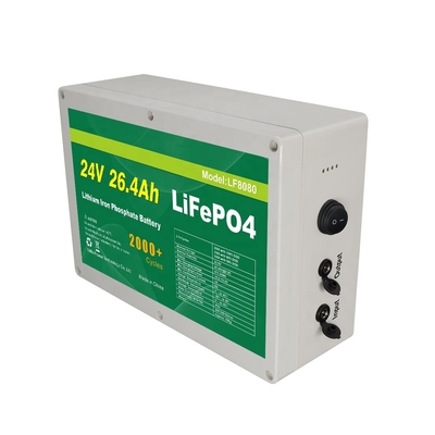 Bateria 26,4Ah 24V Lifepo4 Marine Vida útil mais longa