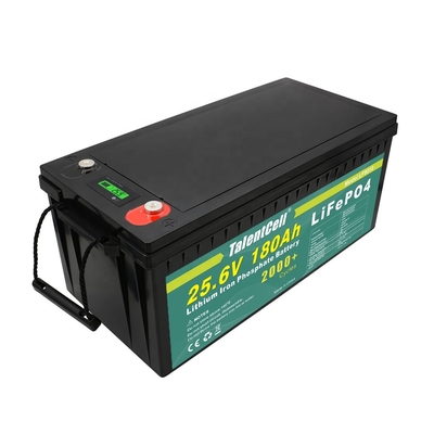 12v 24v 48v 200Ah 300Ah Lifepo4 bateria recarregável 25,6V 180Ah