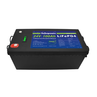 Bateria 100Ah 150Ah 200Ah 300Ah 24v Lifepo4 com Bms