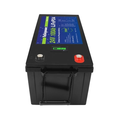 Bateria 100Ah 150Ah 200Ah 300Ah 24v Lifepo4 com Bms