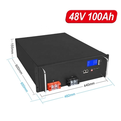 150Ah 100Ah 48v 200ah Lifepo4 Bateria Sistemas Solares Ciclo Profundo Recarregável