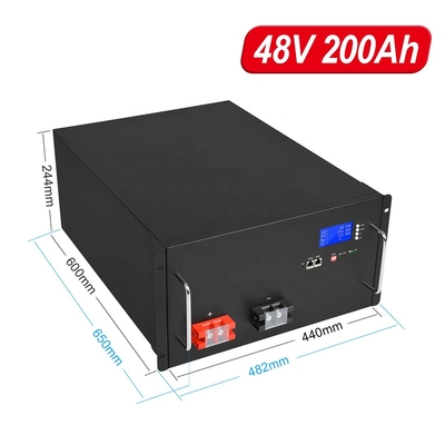 Bateria de fosfato de lítio 48v Lifepo4 Bms 48v substituir sistema solar de chumbo-ácido