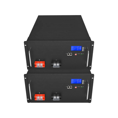 Bateria Bms 100ah 48 Volt Lifepo4 48V 200ah Bateria Solar de Íons de Lítio