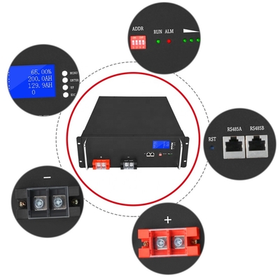 Bateria DIY 48V Lifepo4 Ups Bateria Solar de Íons de Lítio 100ah Célula de Lítio