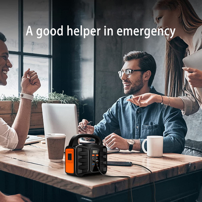 Estação de gerador solar portátil bateria de lítio 150 W laptop acampamento emergência