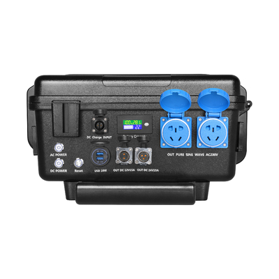 Central elétrica portátil de lítio faça você mesmo 240v 120v 230v 3000w