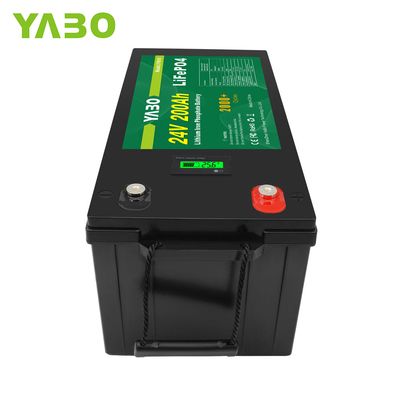 Bateria 25,6 V 24 V Lifepo4 para sistema de armazenamento de energia 200 Ah lítio