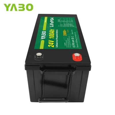 Célula de bateria 100Ah 24V Lifepo4 para sistemas de armazenamento de energia solar UN38.3