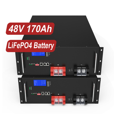 Células de bateria prismáticas OEM ODM 16S1P 170Ah 48V baterias de lítio baterias solares para estação base