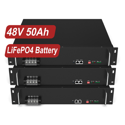 Bateria de íon de lítio de alta energia 48V 50Ah 100Ah LiFePO4 para sistemas de armazenamento de energia solar