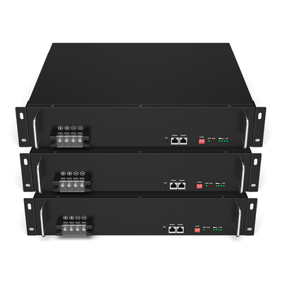 Bateria de lítio de grande capacidade de armazenamento seguro de energia 48V 50Ah LiFePO4