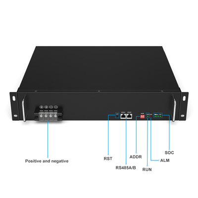 Bateria de lítio de grande capacidade de armazenamento seguro de energia 48V 50Ah LiFePO4
