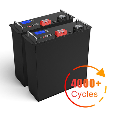 Lítio personalizado Ion Battery 50Ah 150Ah 200Ah 48V 100Ah LiFePO4 para o sistema solar